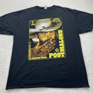 Post Malone 2024 Tour T-Shirt A Collection of Country Songs XL